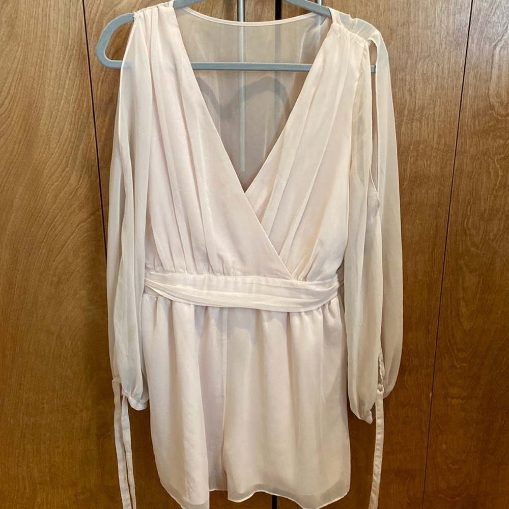 Cold shoulder romper, size 12